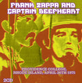 the album cover for Frank Zappa / Captain Beefheart - Providence College Rhode Island April 26th 1975
