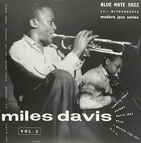 the album cover for Miles Davis - Vol. 2 (10-Inch Re-issue) [Blue Note Dealer Exclusive]
