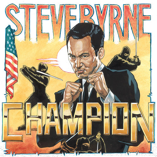 the album cover for Steve Byrne - Champion [w/DVD]
