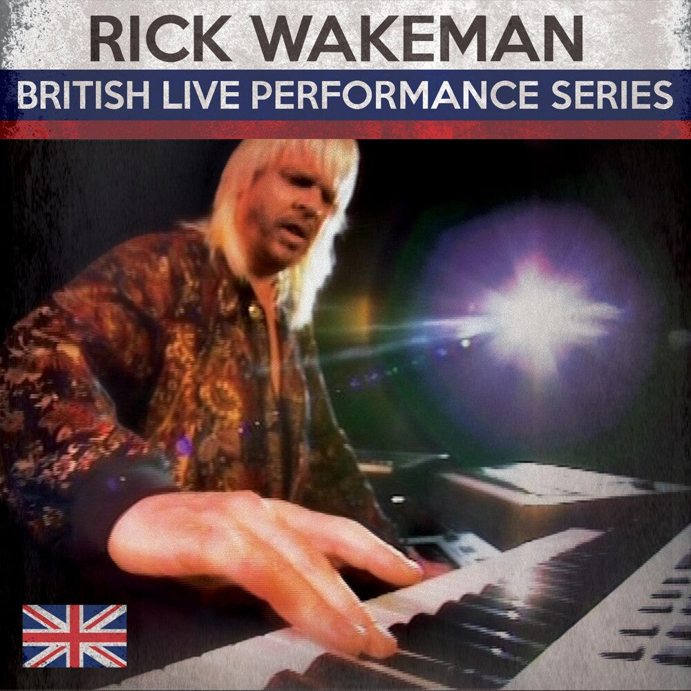 the album cover for Rick Wakeman - British Live Performance Series