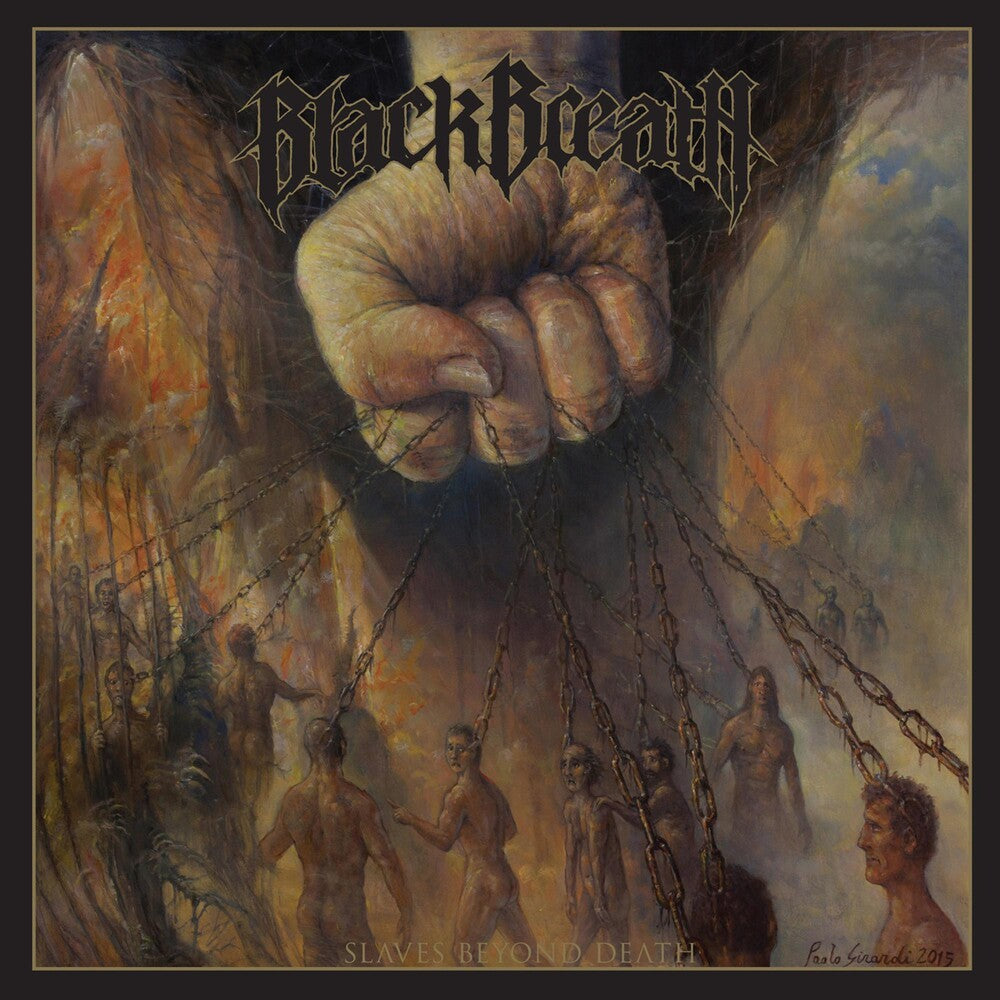 the album cover for Black Breath - Slaves Beyond Death