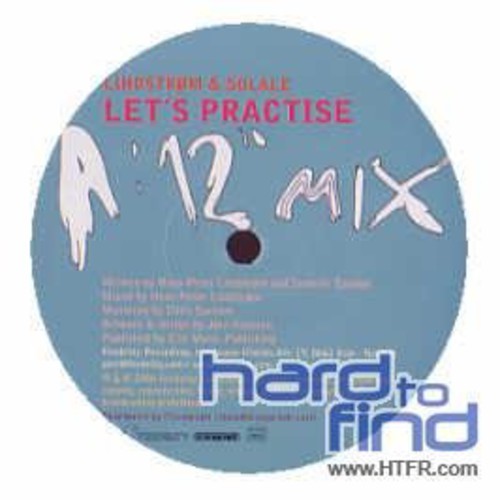 the album cover for Lindstrom - Let's Practise