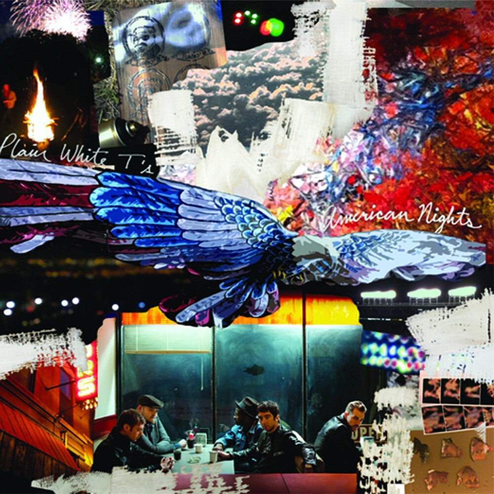 the album cover for Plain White T's - American Nights [Vinyl]