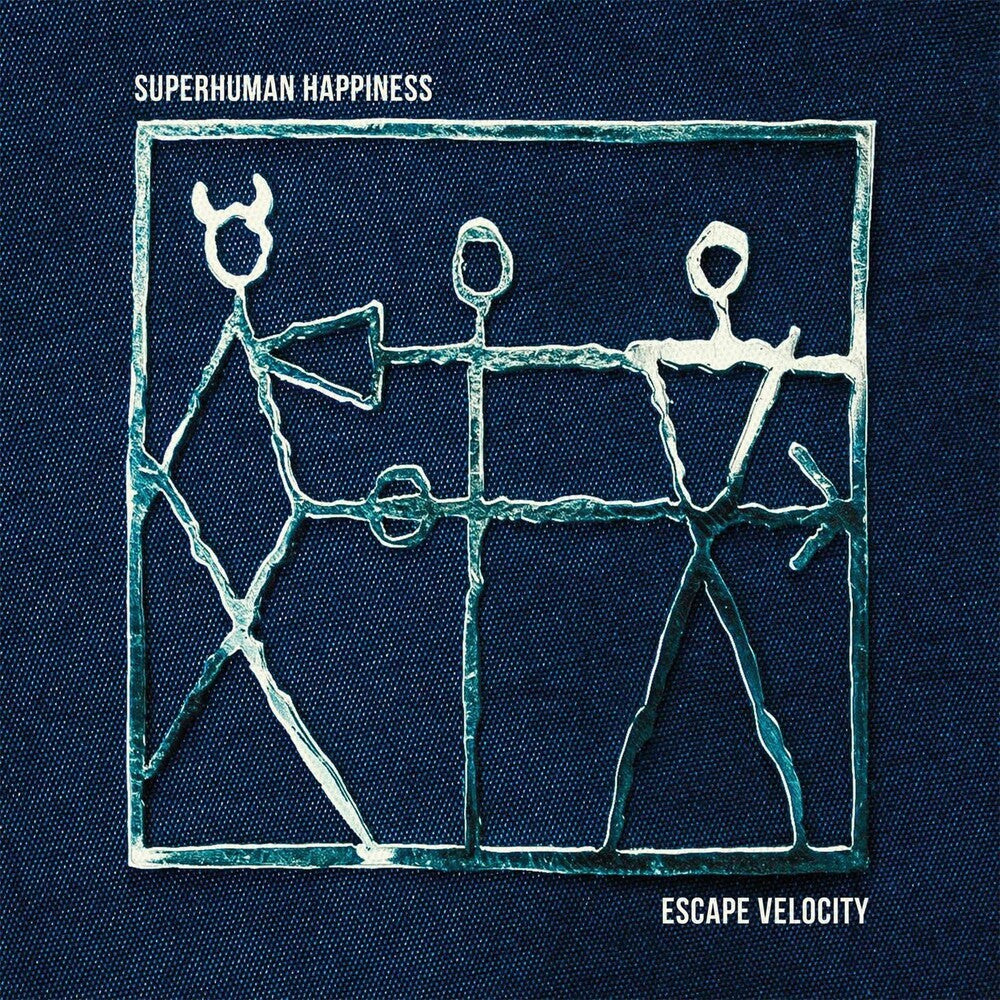 the album cover for Superhuman Happiness - Escape Velocity [Vinyl]