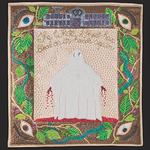 the album cover for Murder City Devils - White Ghost Has Blood on It's Hands Again