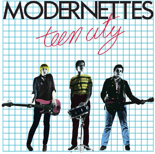 the album cover for Modernettes - Teen City-35th Anniversary