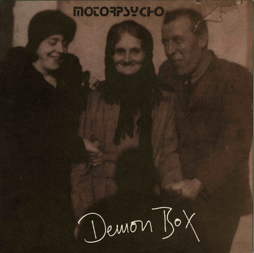 the album cover for Motorpsycho - Demon Box