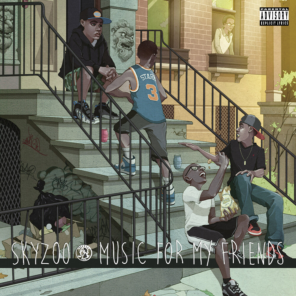 the album cover for Skyzoo - Music For My Friends 