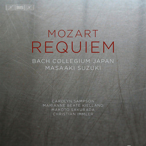 the album cover for Mazaaki Suzuki - Requiem / Vesperae Solennes de Confes