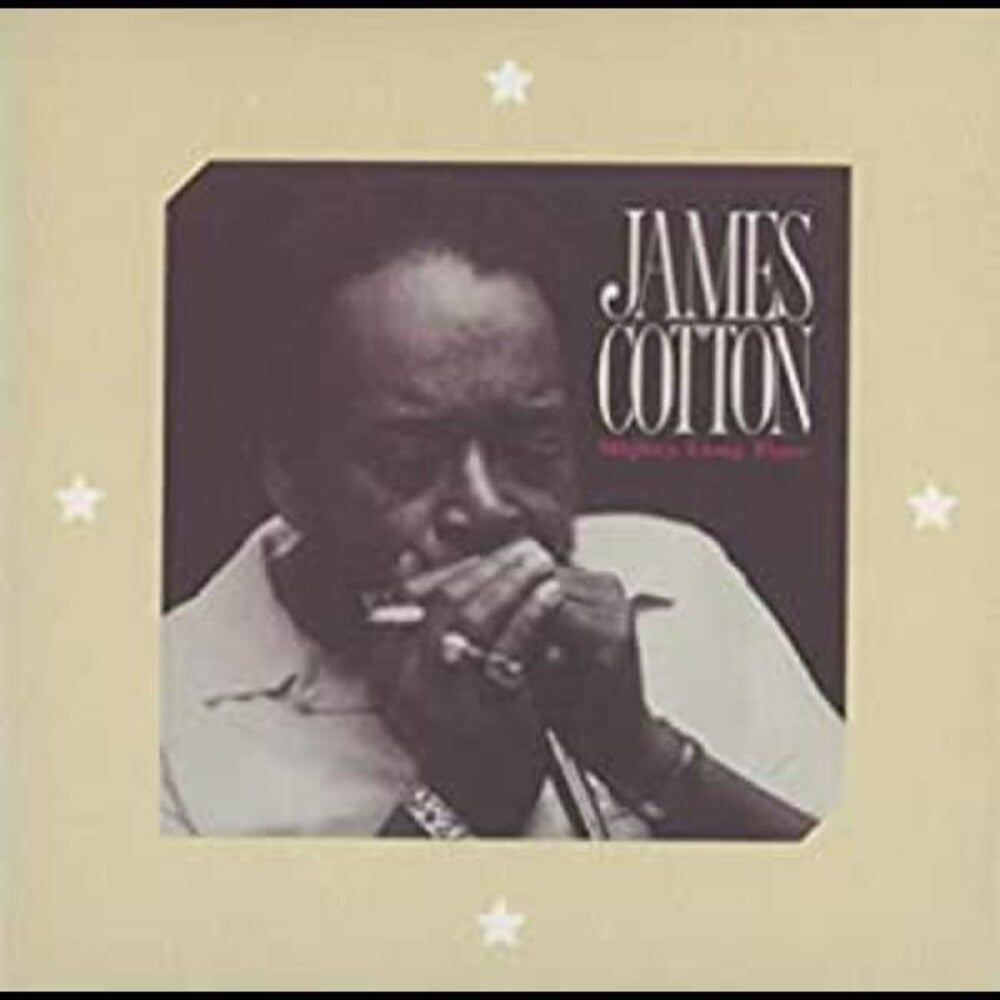 the album cover for James Cotton - Mighty Long Time