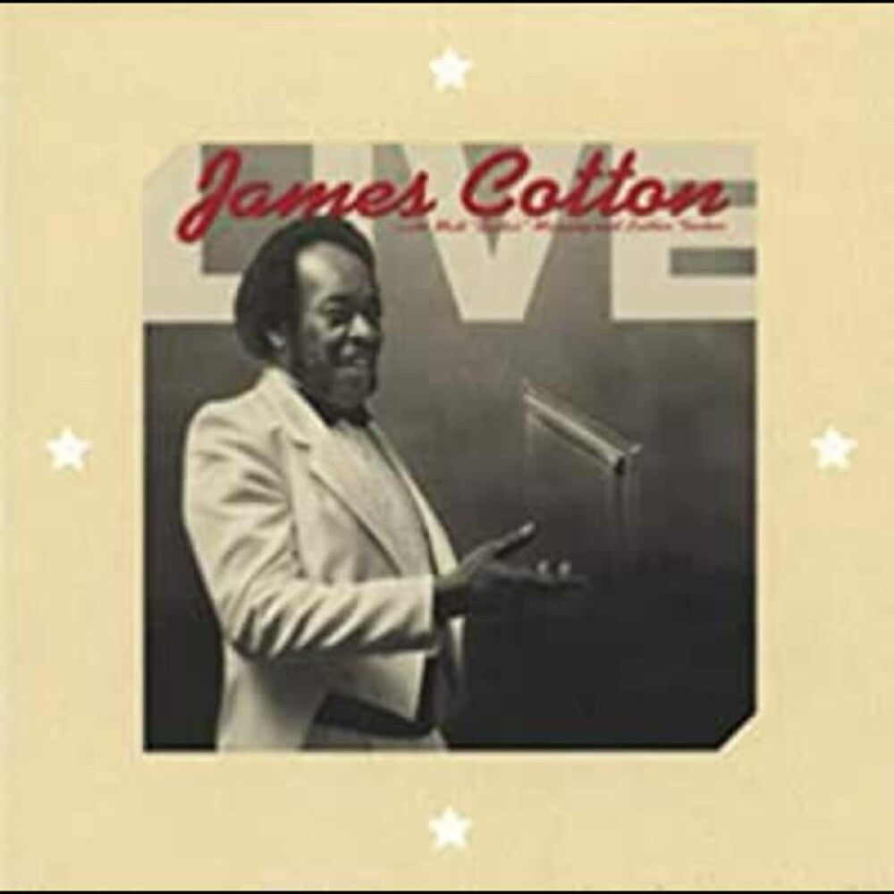 the album cover for James Cotton - Live at Antone's Nightclub