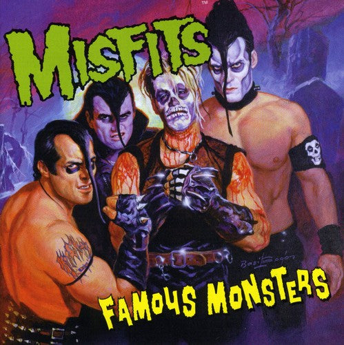the album cover for Misfits - Famous Monsters