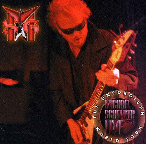 the album cover for Michael Schenker Group - The Unforgiven World Tour - Live