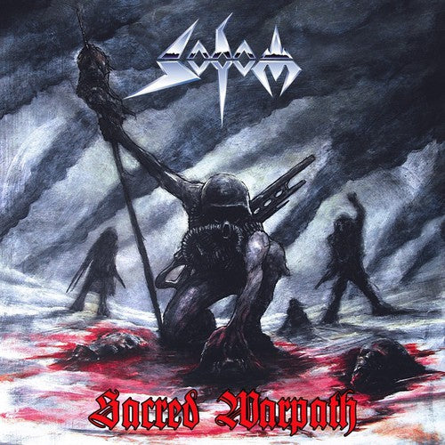 the album cover for Sodom - Sacred Warpath