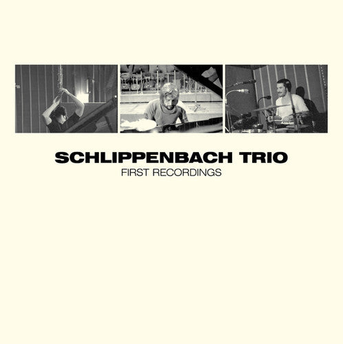the album cover for Schlippenbach Trio - First Recordings