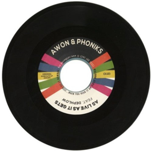 the album cover for Awon & Phoniks / Dephlow - As Live As It Gets (Instrumental)