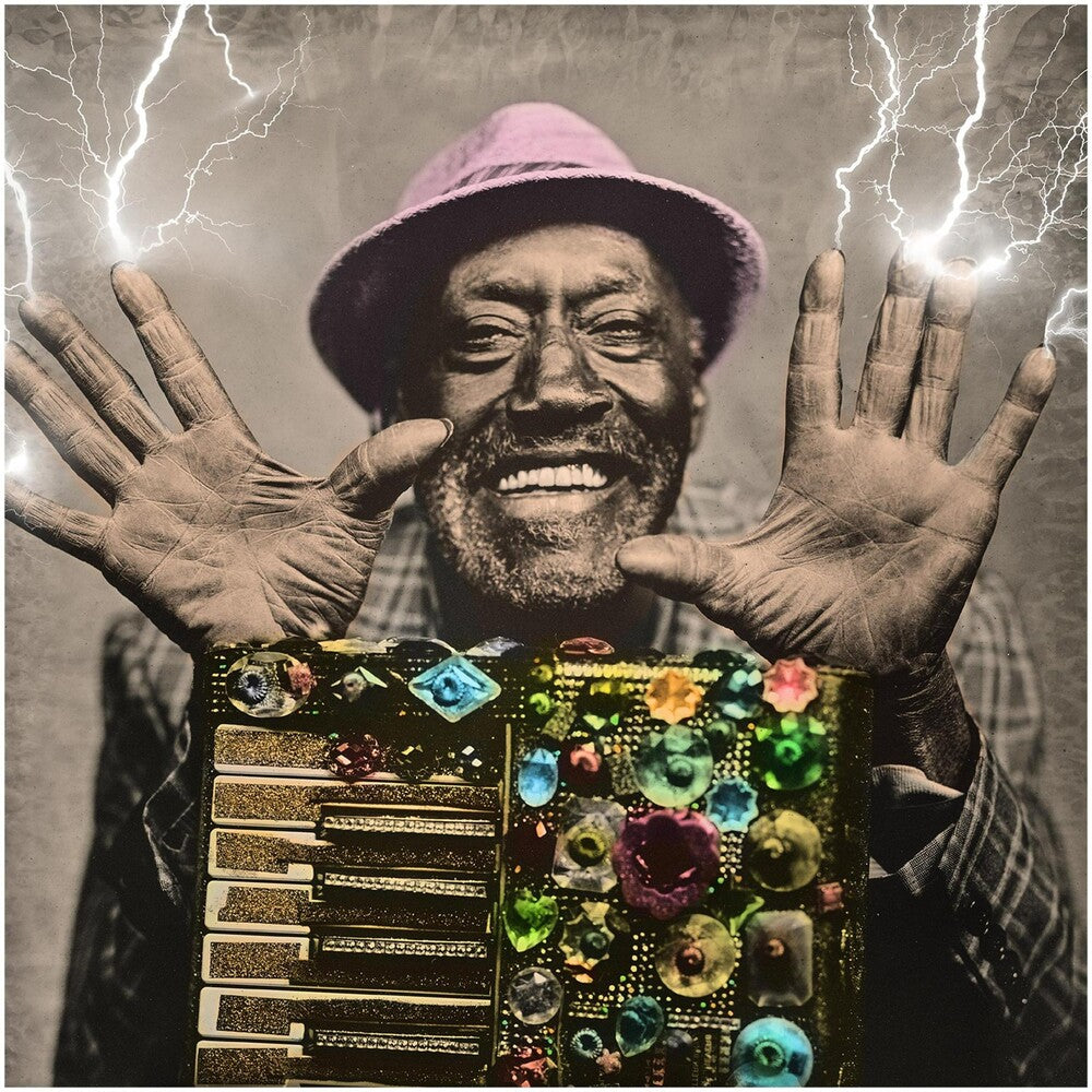 the album cover for Ironing Board Sam - Super Spirit