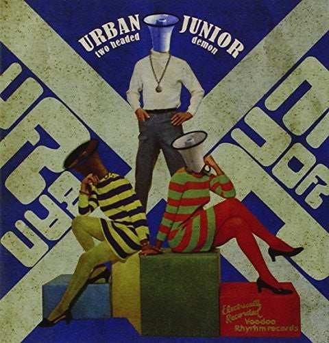 the album cover for Urban Junior - Two Headed Demon