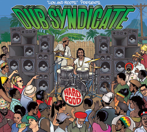 the album cover for Dub Syndicate - Hard Food