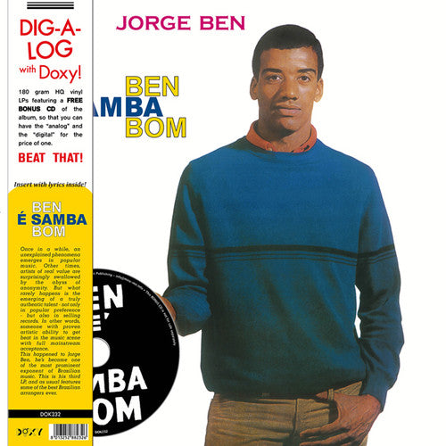the album cover for Jorge Ben - Ben E Samba Bom
