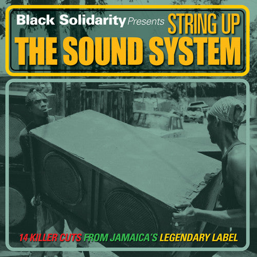 the album cover for Black Solidarity Presents String Up The Sound / Va - Black Solidarity Presents String Up the Sound / Various