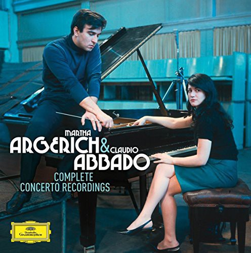 the album cover for Argerich / Abbado - Complete Concerto Recordings
