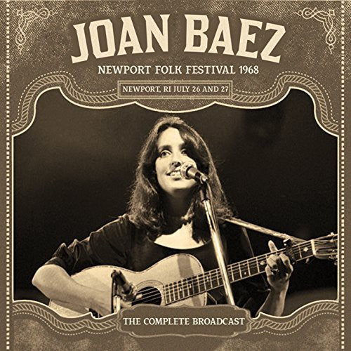 the album cover for Joan Baez - Newport 1968