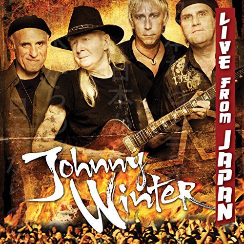 the album cover for Johnny Winter - Live From Japan