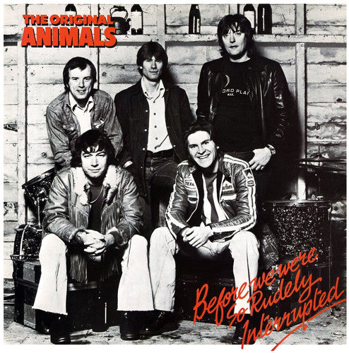 the album cover for The Animals - Before We Were So Rudely Interrupted [LP]