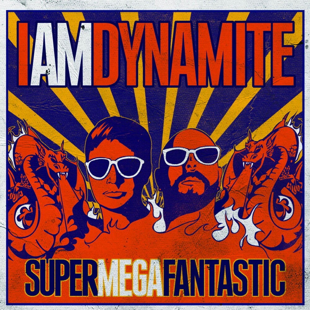 the album cover for Iamdynamite - Supermegafantastic