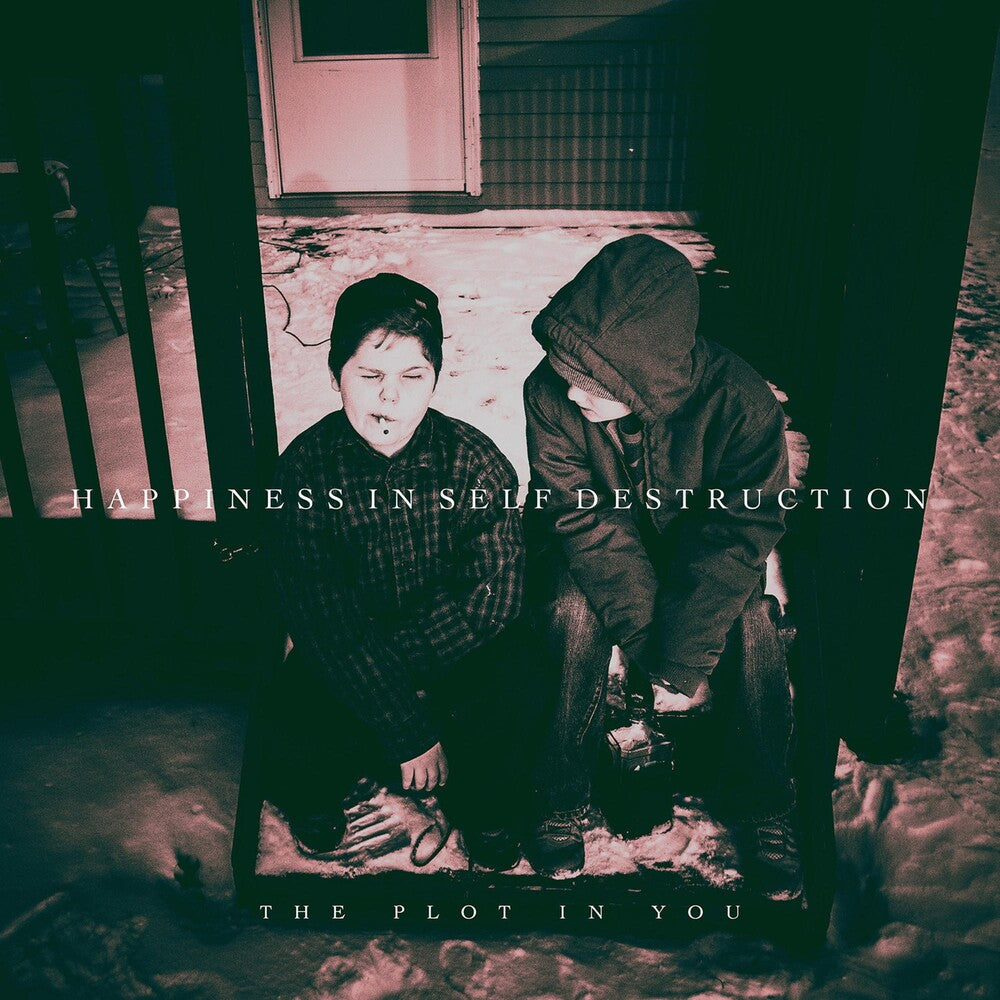 the album cover for The Plot In You - Happiness in Self Destruction