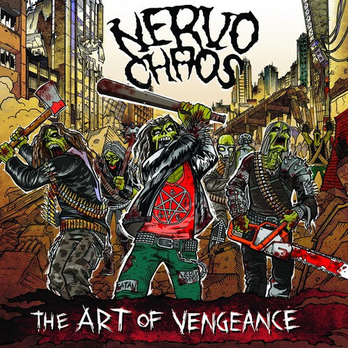 the album cover for Nervochaos - Art of Vengeance
