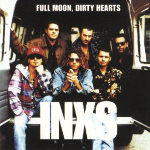 the album cover for INXS - Full Moon Dirty Hearts [Import LP]