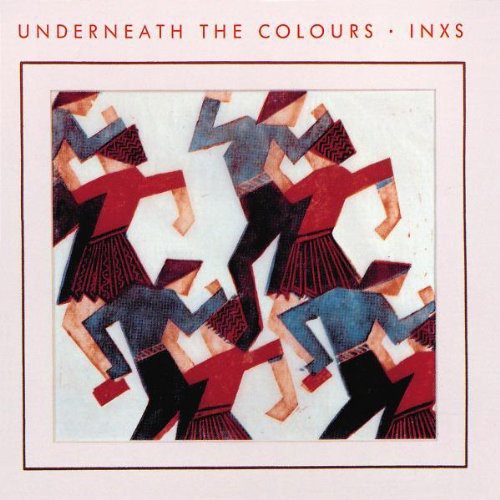 the album cover for INXS - Underneath The Colours [Import LP]