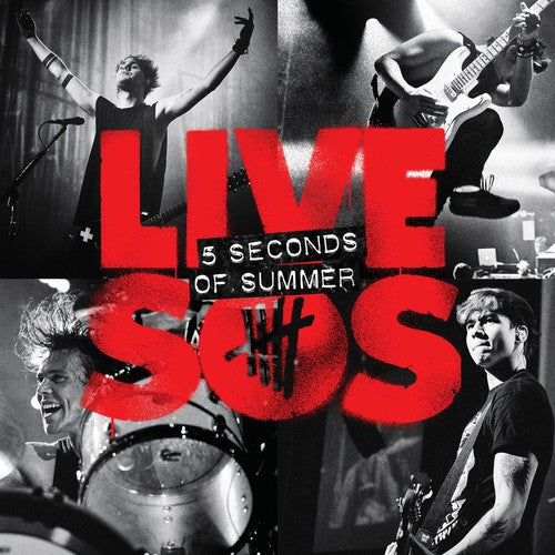 the album cover for 5 Seconds Of Summer - Livesos
