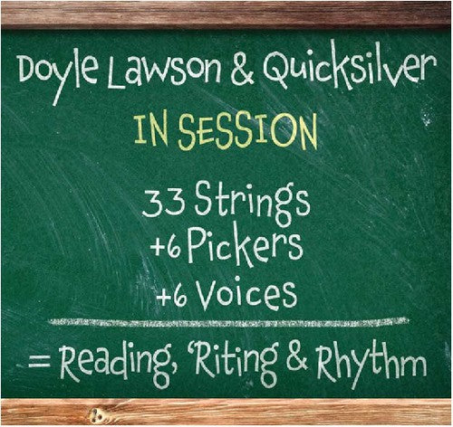 the album cover for Doyle Lawson & Quicksilver - In Session