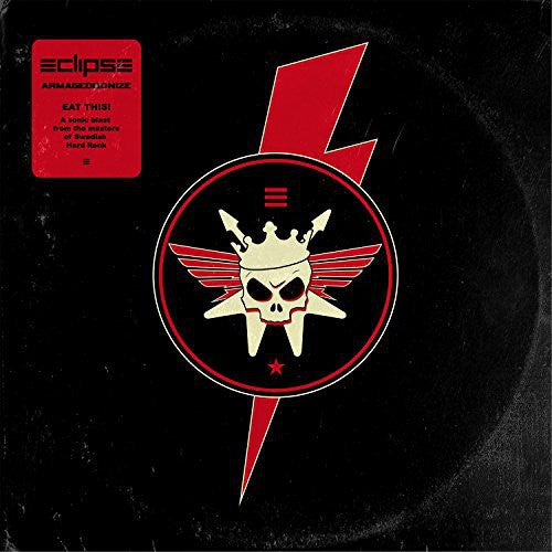 the album cover for Eclipse - Armageddonize