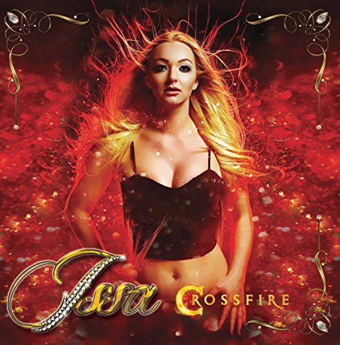 the album cover for Issa - Crossfire