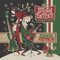 the album cover for Brian Setzer - Rockin Rudolph