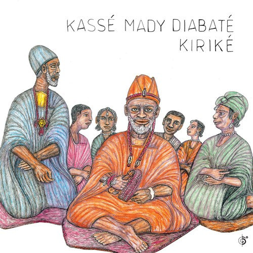 the album cover for Kasse Diabate Mady - Kirike