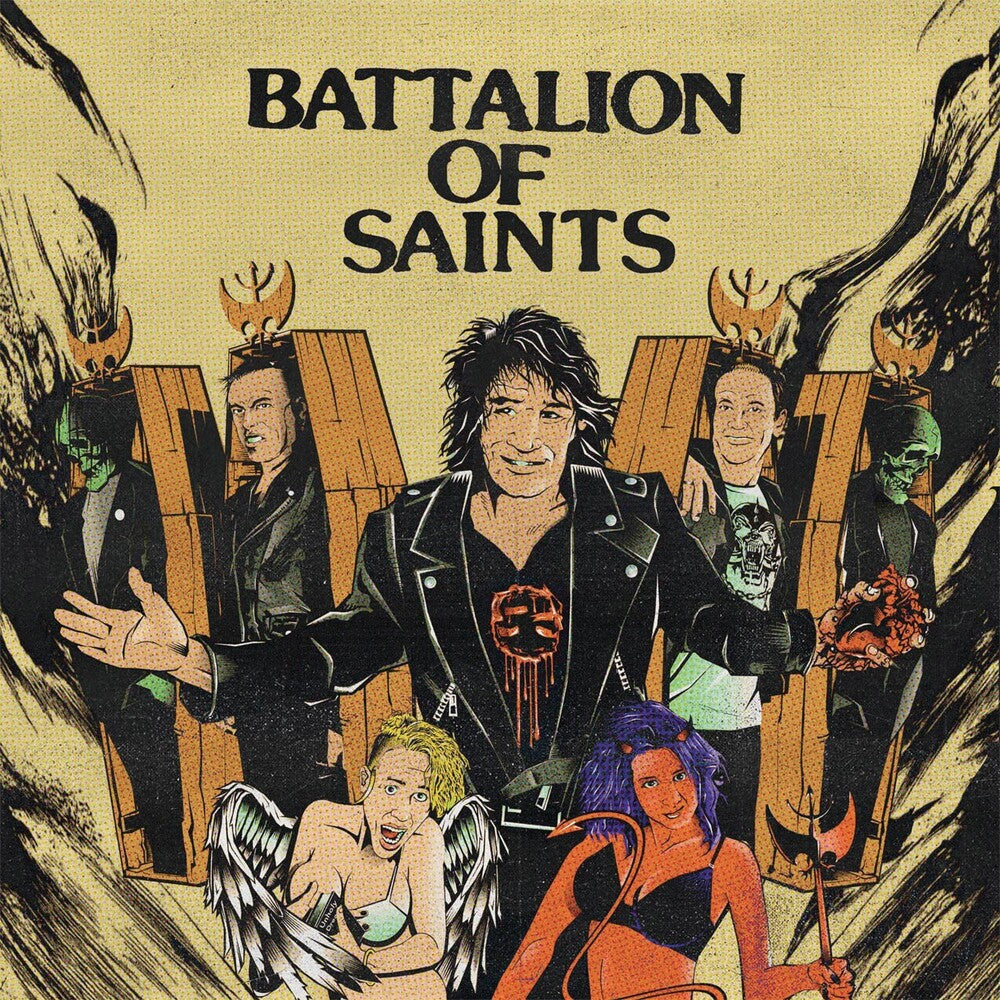 the album cover for Battalion Of Saints - Battalion of Saints