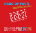 the album cover for Gang Of Four - Official Live Recording-London Barbican 2005