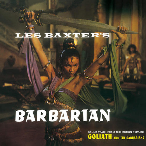 the album cover for Les Baxter - Barbarian