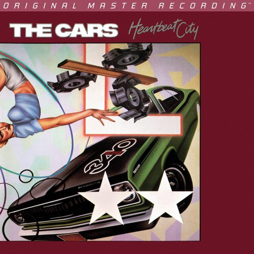the album cover for The Cars - Heartbeat City [Limited Edition LP]