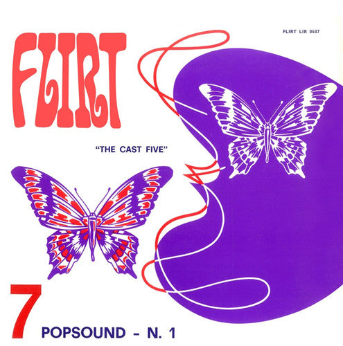 the album cover for Cast Five - Popsound N. 1