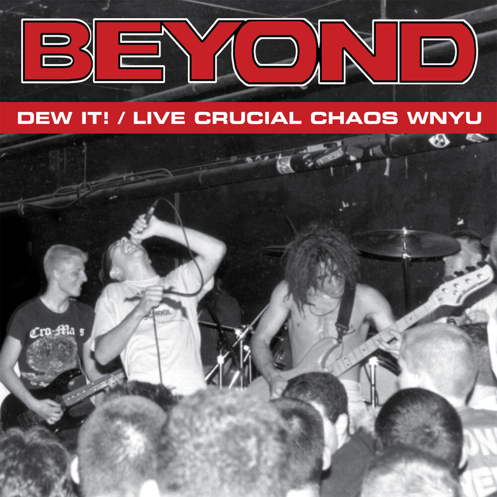 the album cover for Beyond - Dew It / Live Crucial Chaos Wnyu