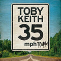 the album cover for Toby Keith - 35 Mph Town