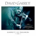 the album cover for David Garrett - Garrett Vs Paganini