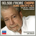 the album cover for Freire / Bringuier / Gurzenich-Orchester Koln - Chopin: Piano Concerto No 2 / Ballade No 4