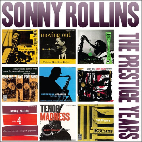the album cover for Sonny Rollins - Prestige Years